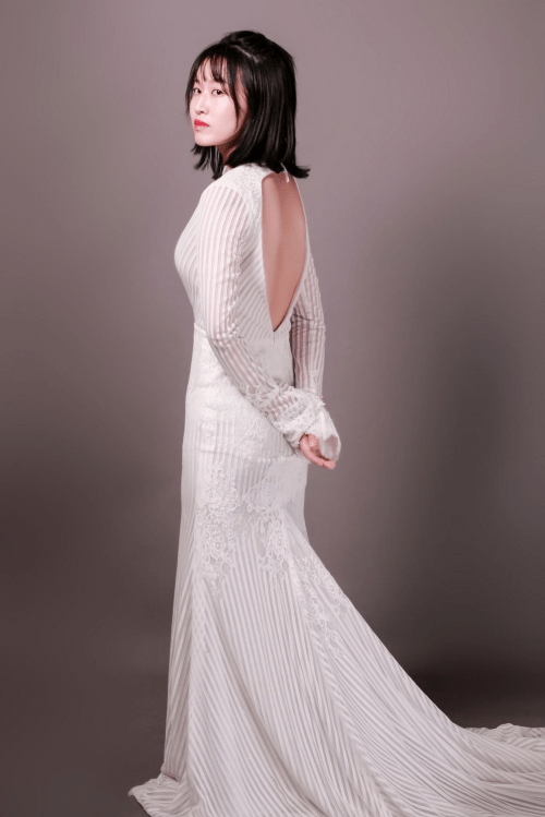 模特子熙:文静淑女气质得以完美的展现_表演_行业_工作