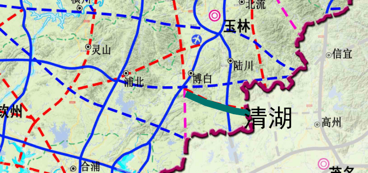 博白到高州高速公路图图片