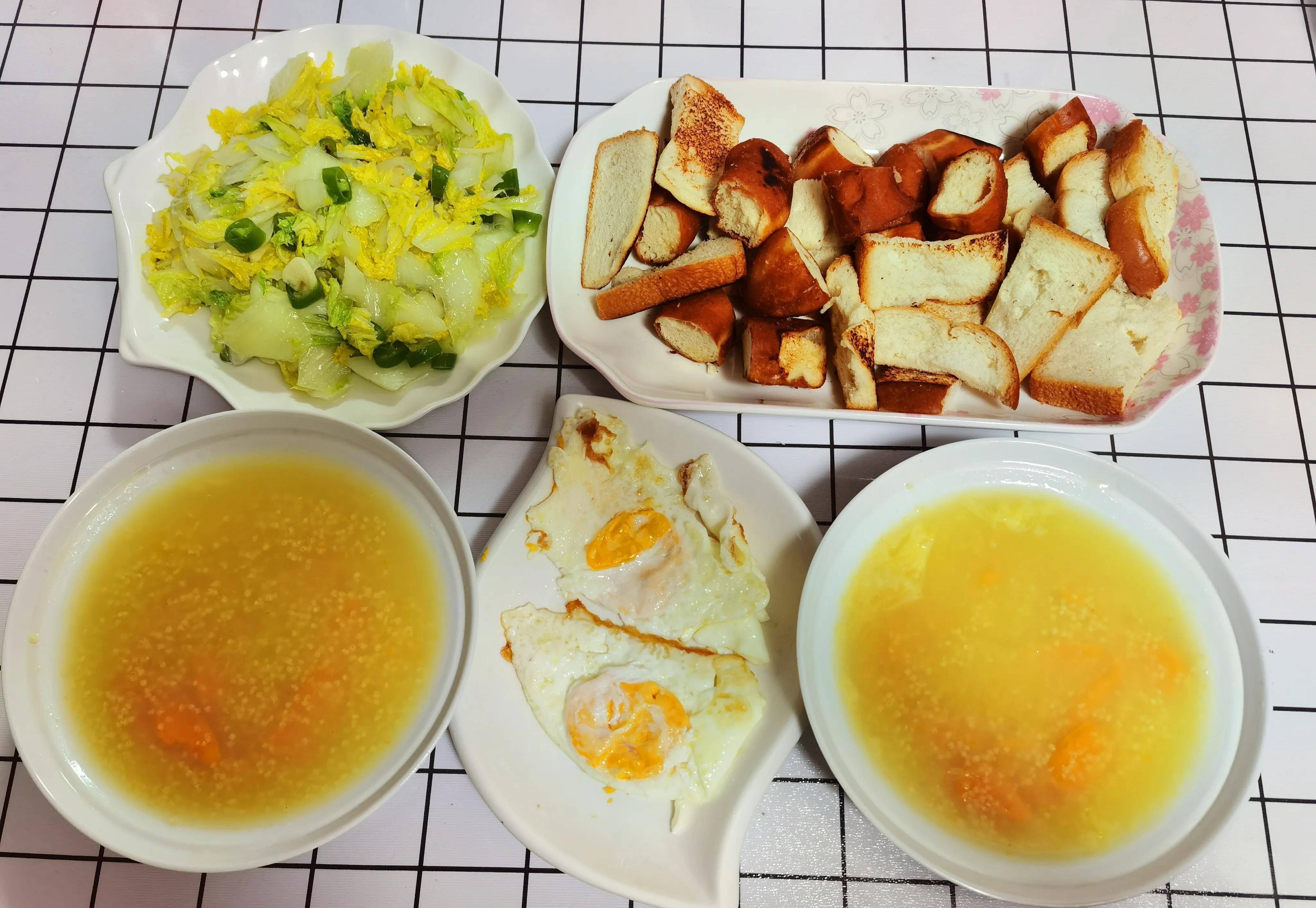 今日的早餐，很家常，但也很适合早上吃接着说说生活小故事_搜狐网