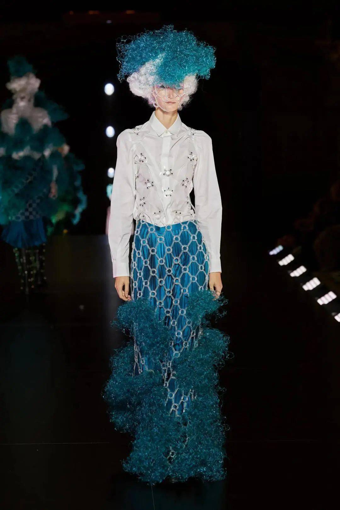 noir kei ninomiya パンツ（その他） 黒 2019324J0015 Noir Kei Ninomiya 2023春夏| 带你领略“五彩斑斓的黑”！_服装_