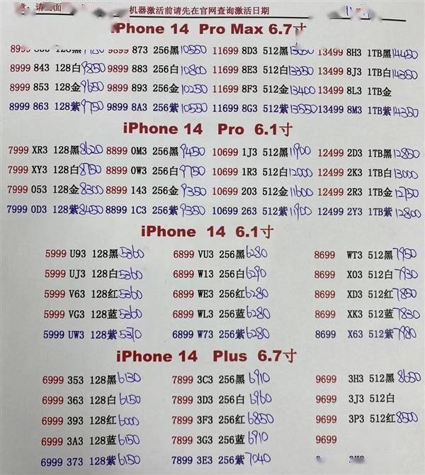 iPhone 14 Plus回涨，恭喜双11入手的用户