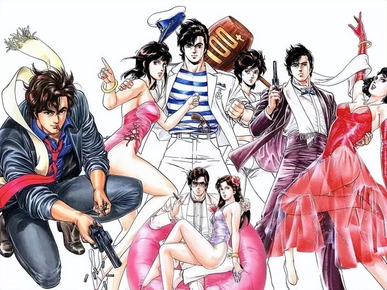 最会画美女的漫画大师——北条司,启发童年对美女的认知_猫眼三姐妹