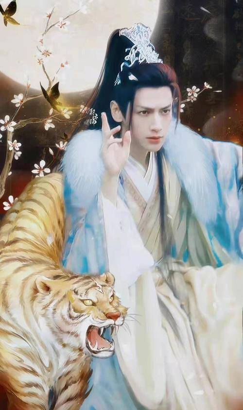 一袭黑袍,孤冷高傲,邪魅狂狷的罗云熙,真的是超级霸气!_长月_cp_造型