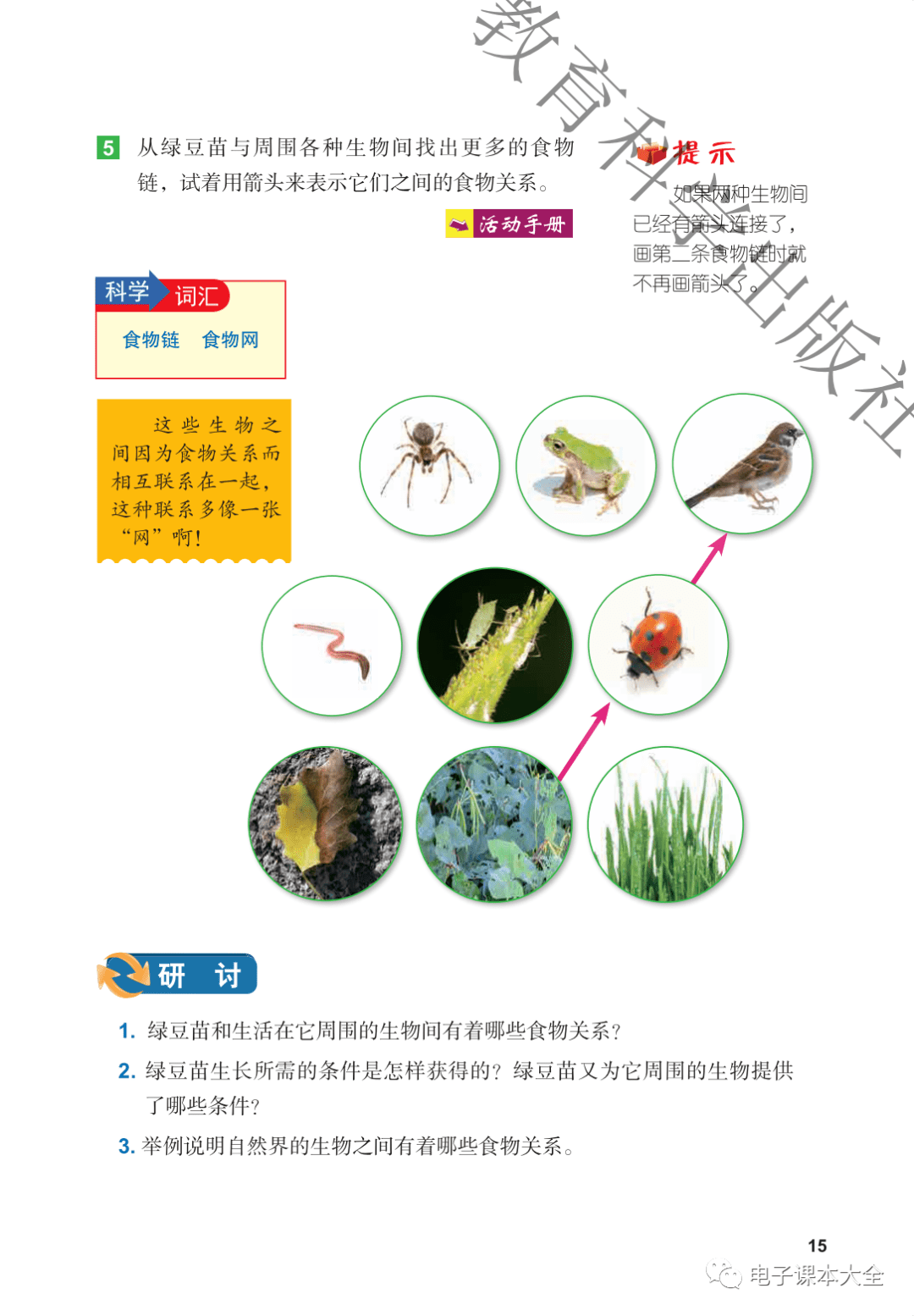 五年级科学下册图片