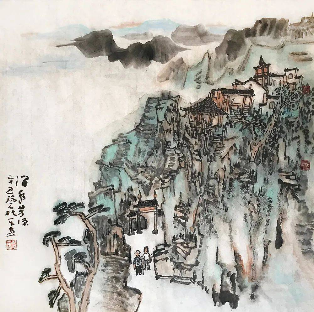 晴空様専用 中国の絵画 白描の人物画