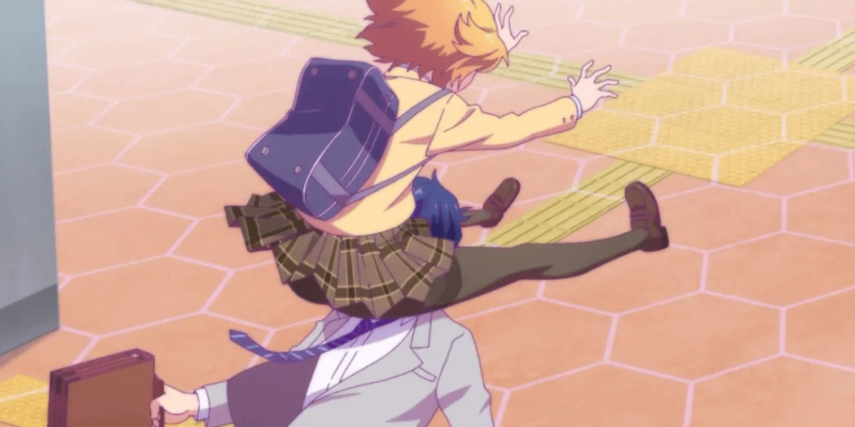 上看,这部番集齐了上学街角撞妹子,意外倒地摸欧派,滑到妹子坐脸杀