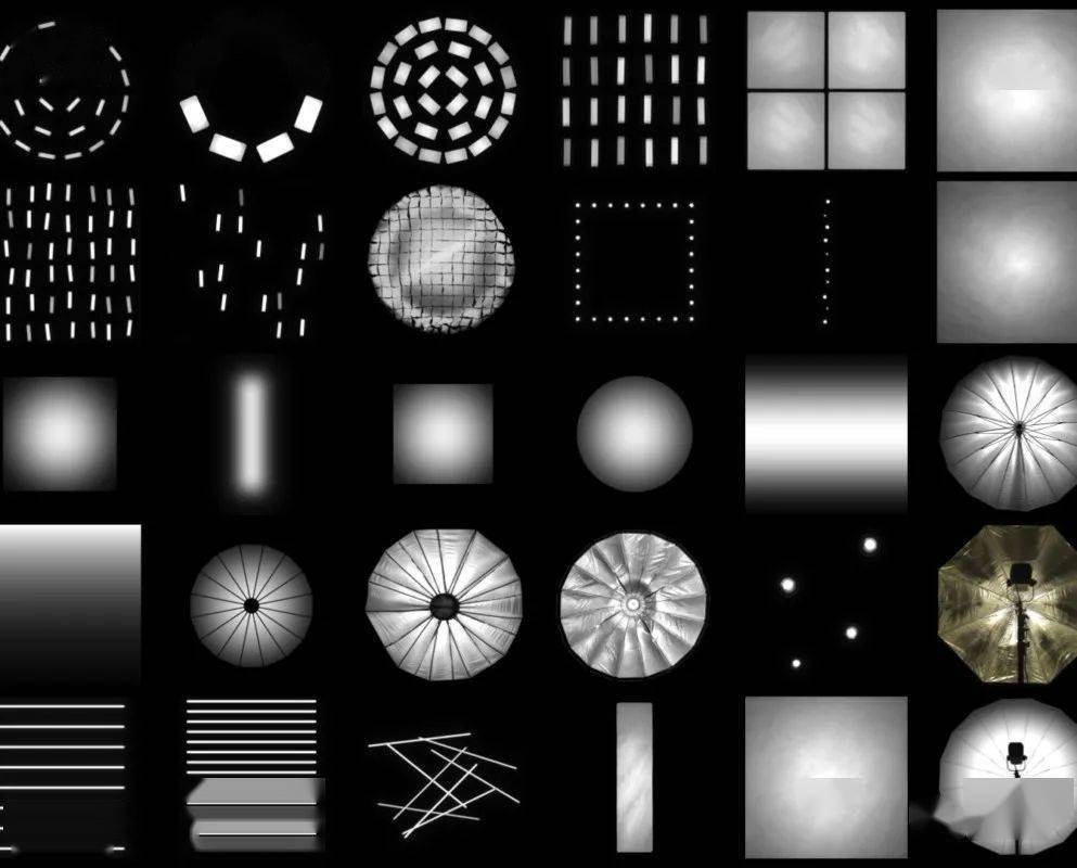 使用 greyscalegorilla plus 库新类星体banks新舞台灯光贴图新款伞灯