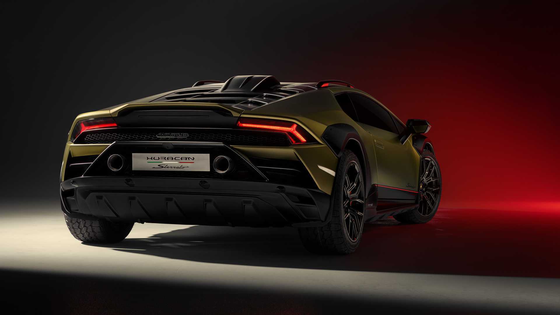 这款超跑不怕过减速带?兰博基尼huracan sterrato越野跑车亮相