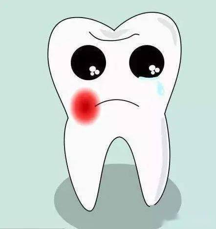 牙龈肿痛表情包图片