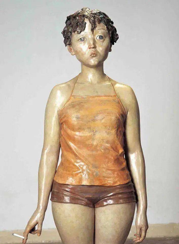 向京丨独特细腻的女性视角艺术,让雕塑"开口说话"_作品_内容_身体