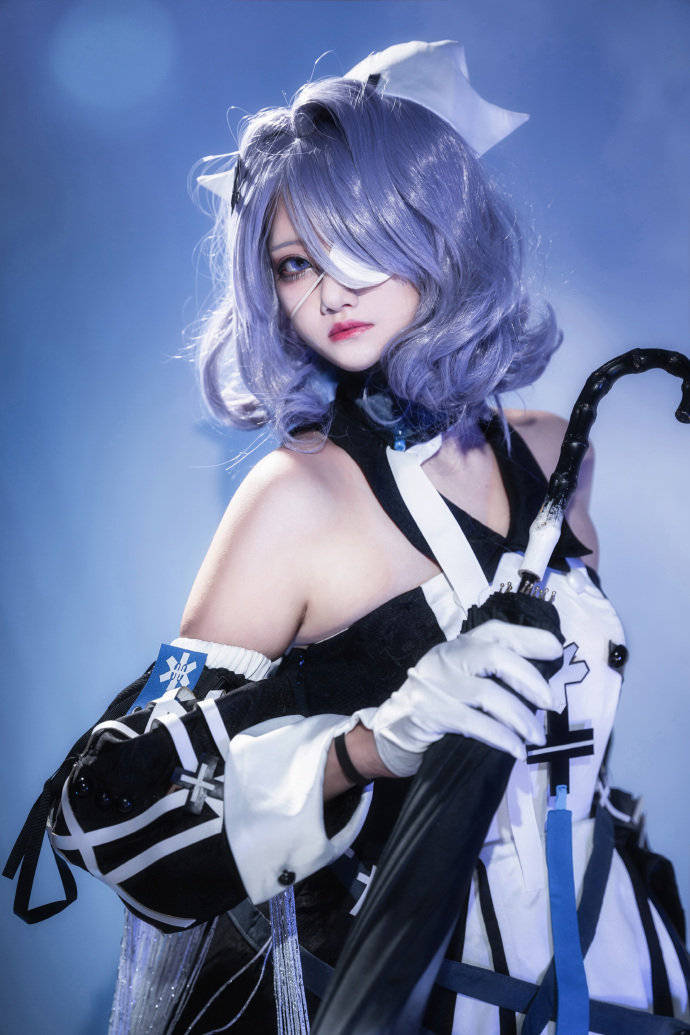 cos:明日方舟絮雨cosplay正片18p-柚柚子__yukko_伊喵_部落_评论