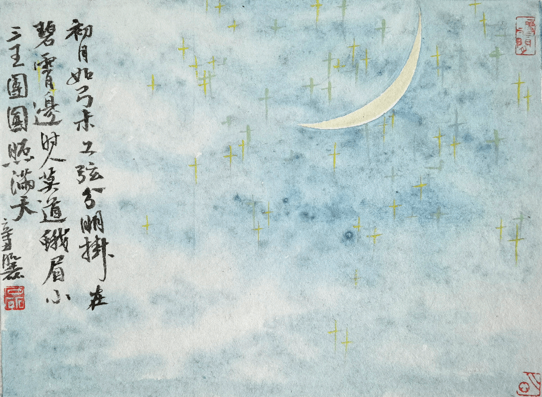 万物有灵 | 赋新月_缪氏_月亮_经典