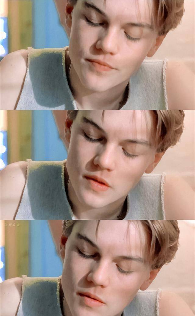 人,像年轻时的小李子一样,随便截张图都能做壁纸那种盛世美颜莱昂纳多