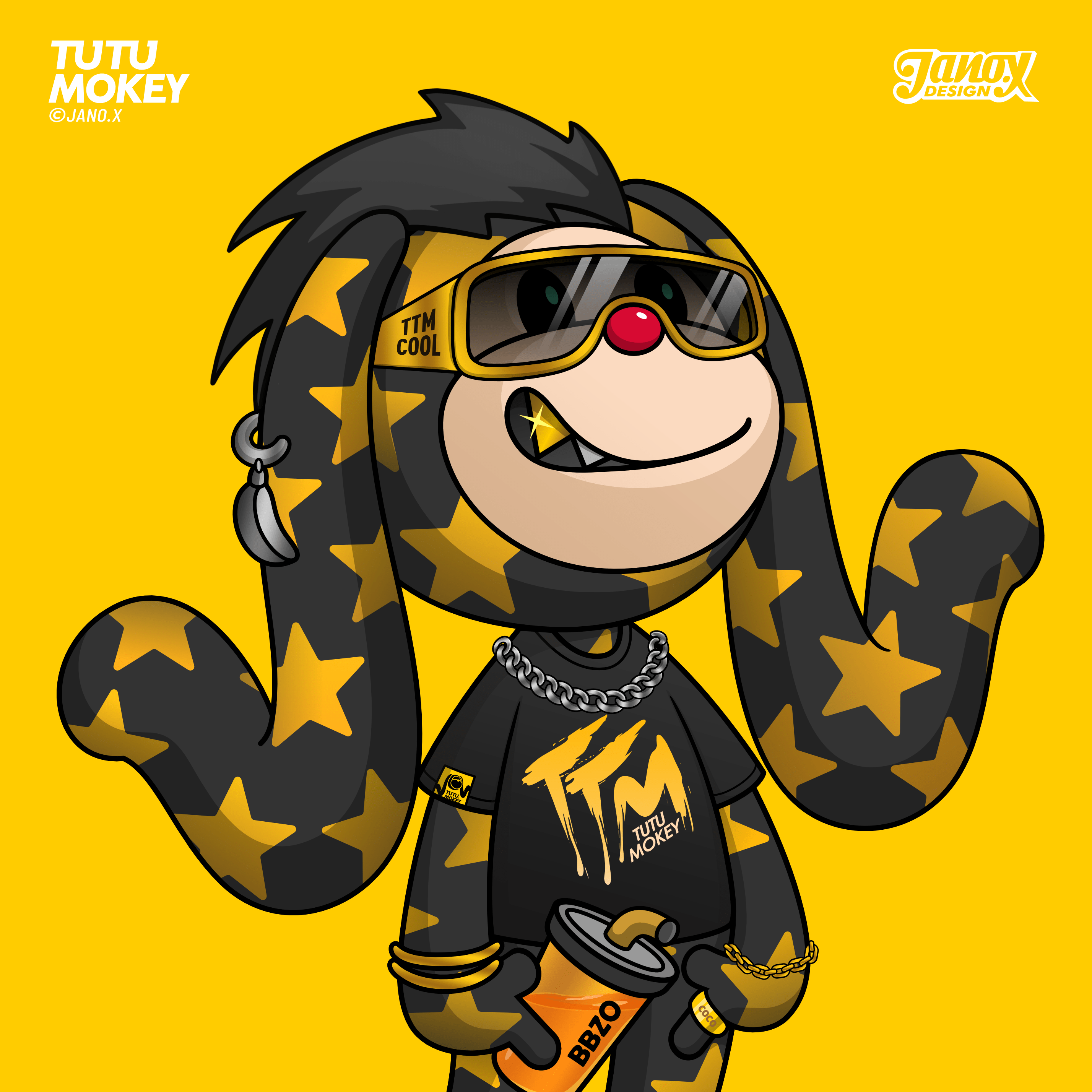 解读潮流艺术ip-tutu mokey兔极猴的艺术创作思路.