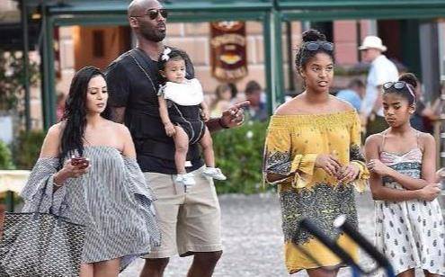 科比三女儿5岁生日,瓦妮莎晒出可爱照片,身边亲友都很宠她_碧昂_父亲