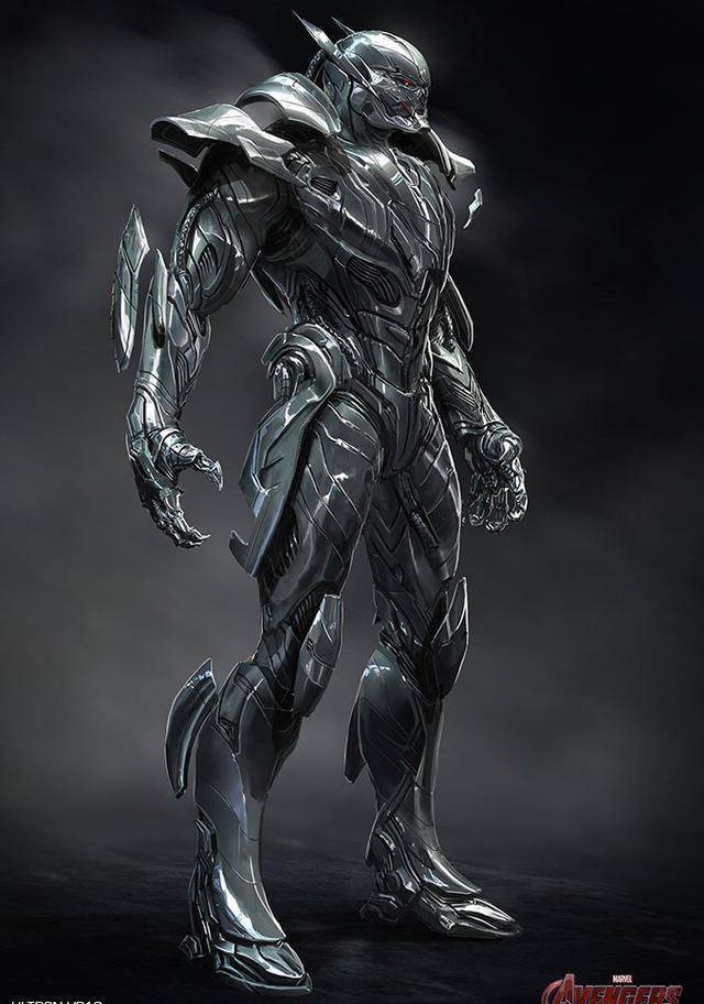 漫威内部泄露的概念图:幻视曾一拳打穿钢铁侠,最强奥创被阉割掉_电影