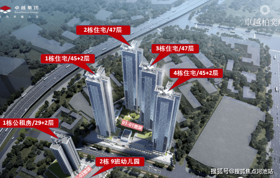 深圳龙华新楼盘【卓越柏奕府】项目详情(解答+卓越柏奕府图文分析)_地块_户型_四房