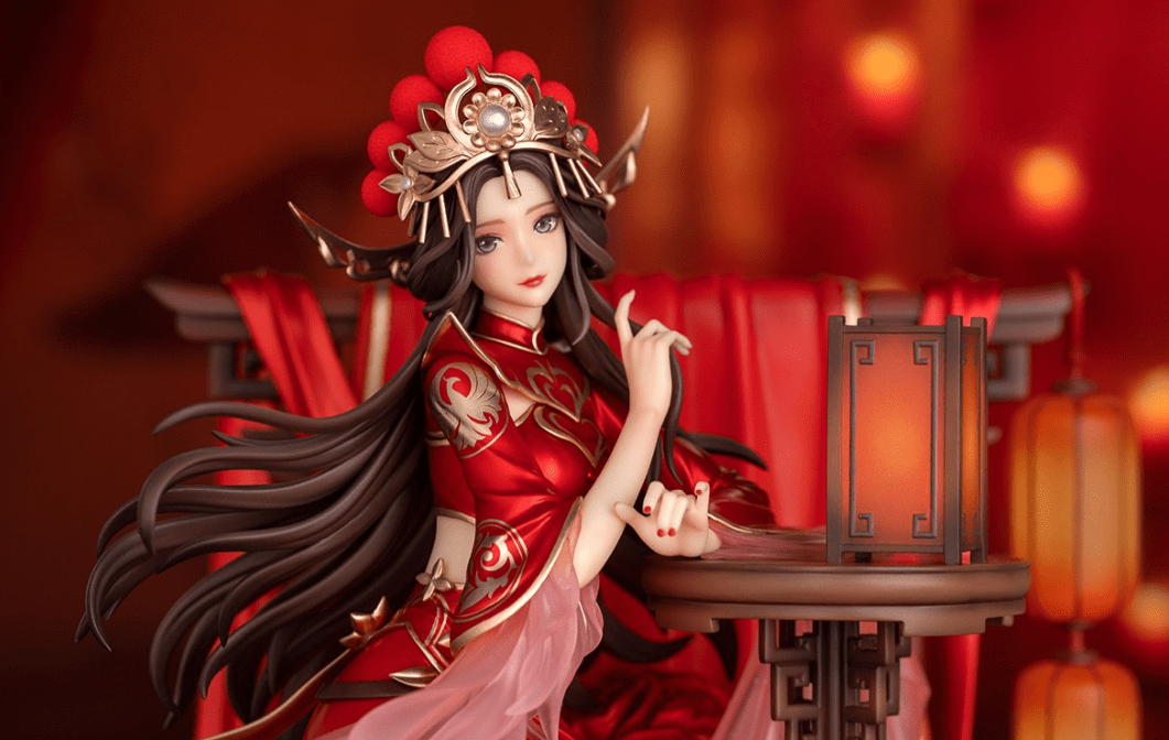 王者荣耀露娜一生所爱婚纱手办公开 四位数的价格 大长腿就值八百