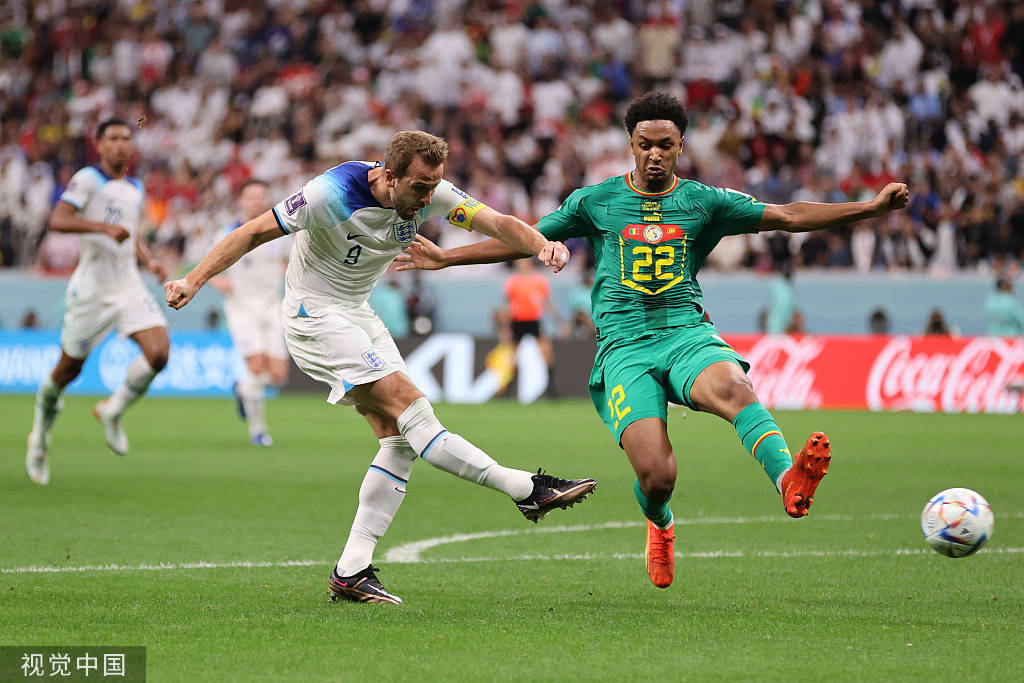 世界杯-福登两助凯恩萨卡破门 英格兰3-0塞内加尔将战法国