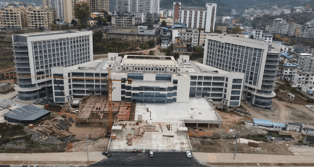 黄平县人民医院门急诊医技综合楼项目建设稳步推进_服务_群众_医疗