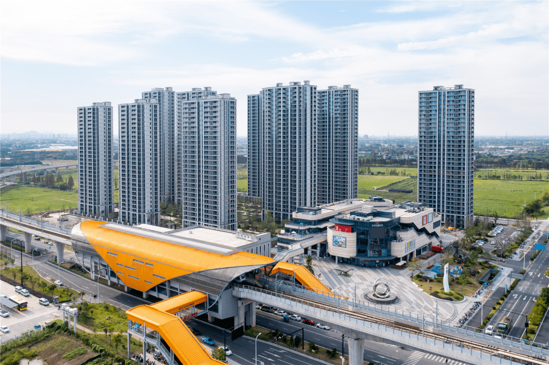 首个tod模式项目为海宁市交投集团长安(东方学院)站南接杭海城际铁路