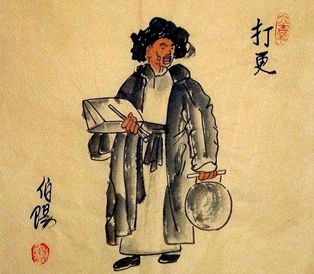 文史园丨古代为什么要打更?_更夫_工作_时间