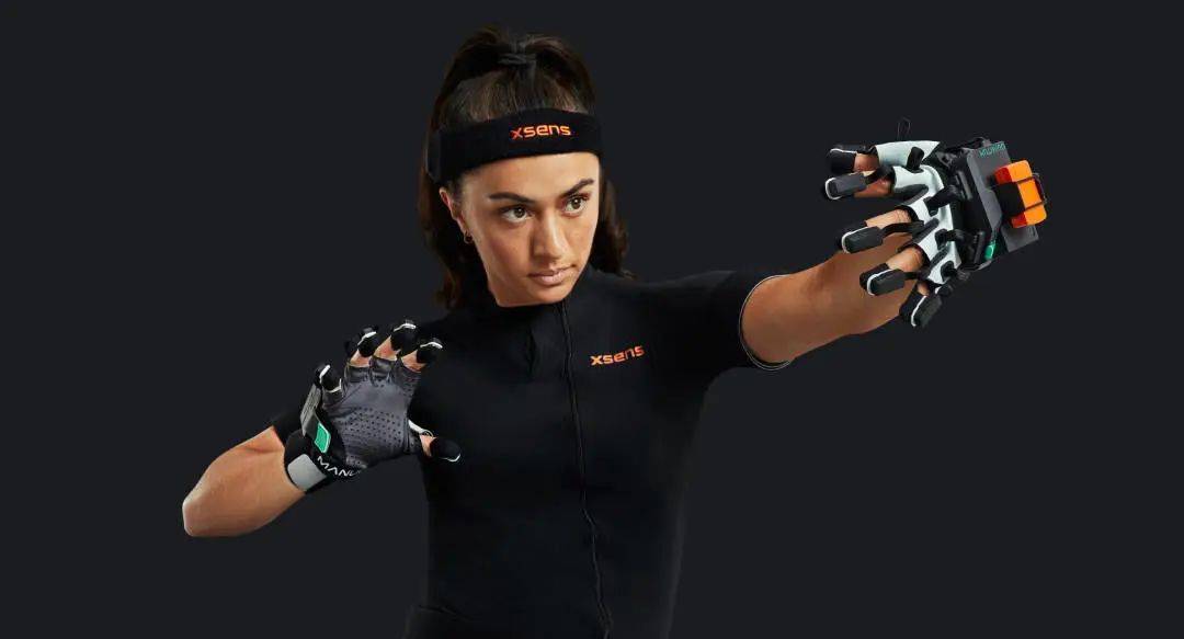 xsens metagloves by manus使用亚毫米级精度的指尖追踪传感器进行