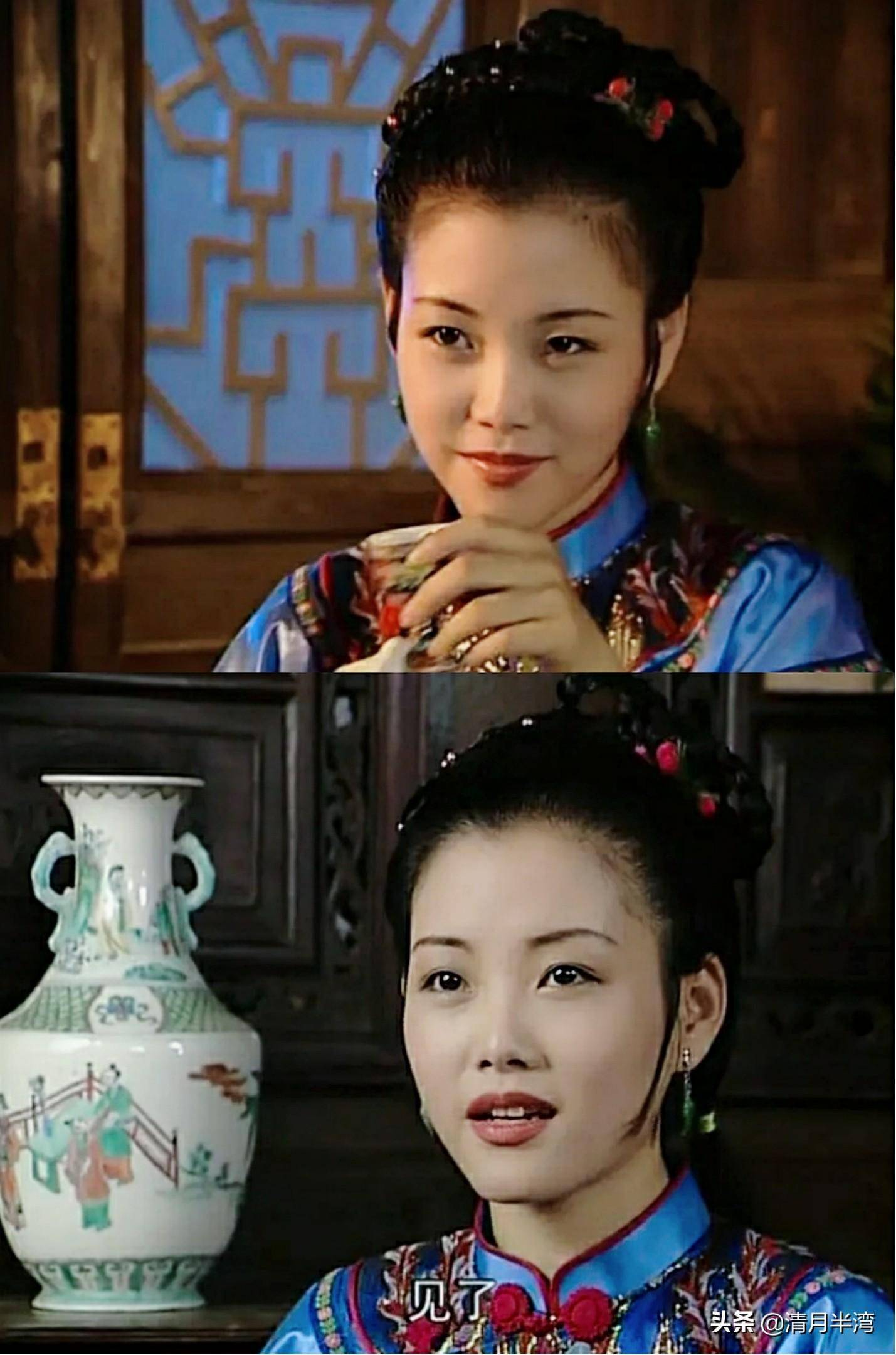 出自系列第一部《紫砂记》班德彩云 戴娆饰演马赛赛是青楼女子,也是为