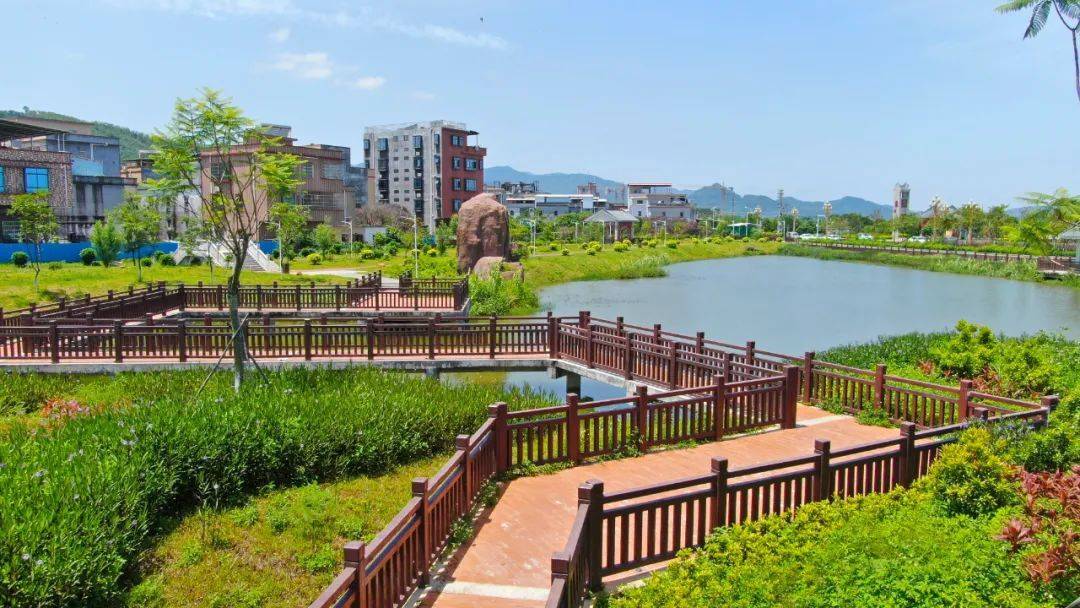 观山亲水——谢岗镇这一条村道改造,好美!_黎村_大道_环湖路