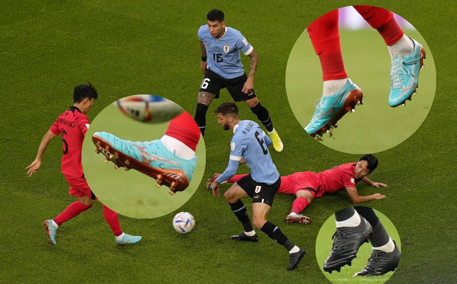 2022卡塔尔世界杯战靴盘点之美津浓_球鞋_球员_穿着