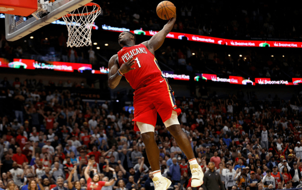 大风车扣篮技惊四座,鹈鹕状元真的厉害_比赛_太阳队_球员