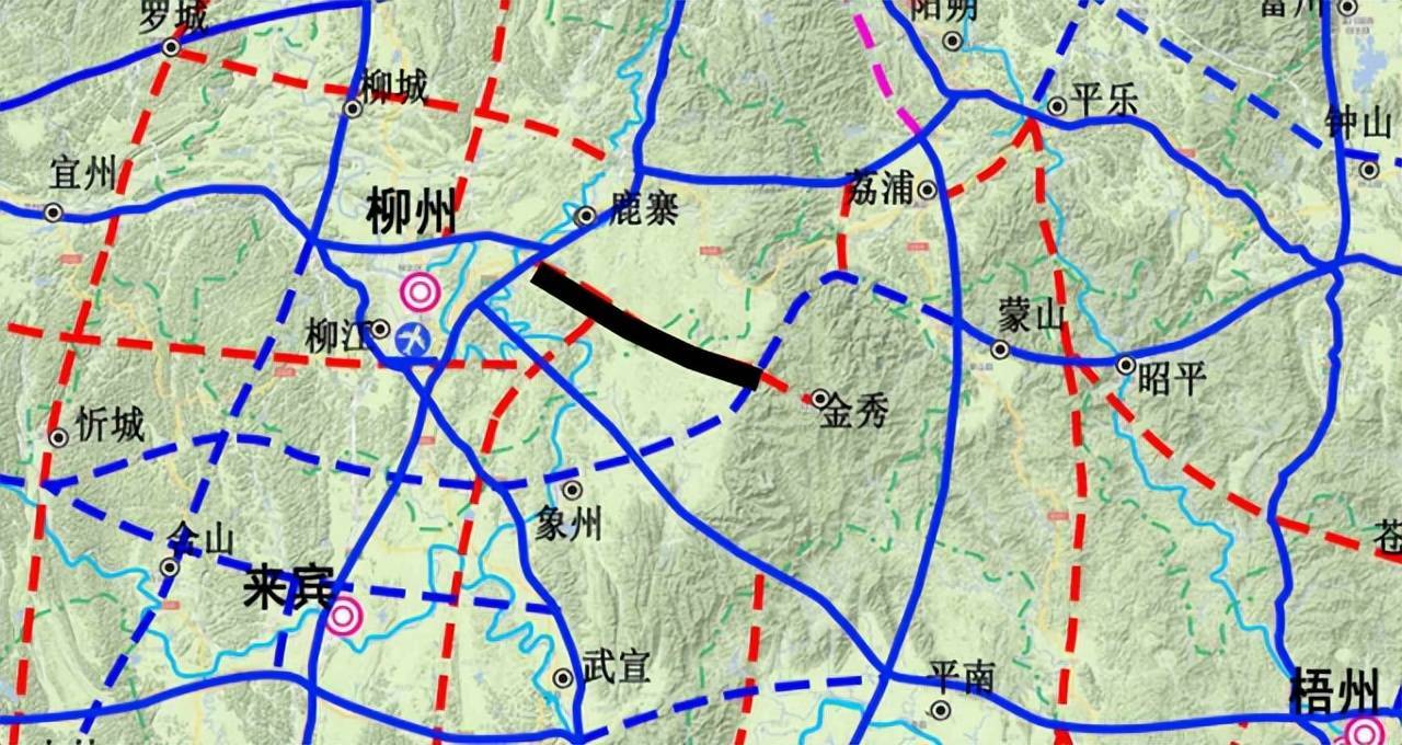 宜州区高速路规划图图片