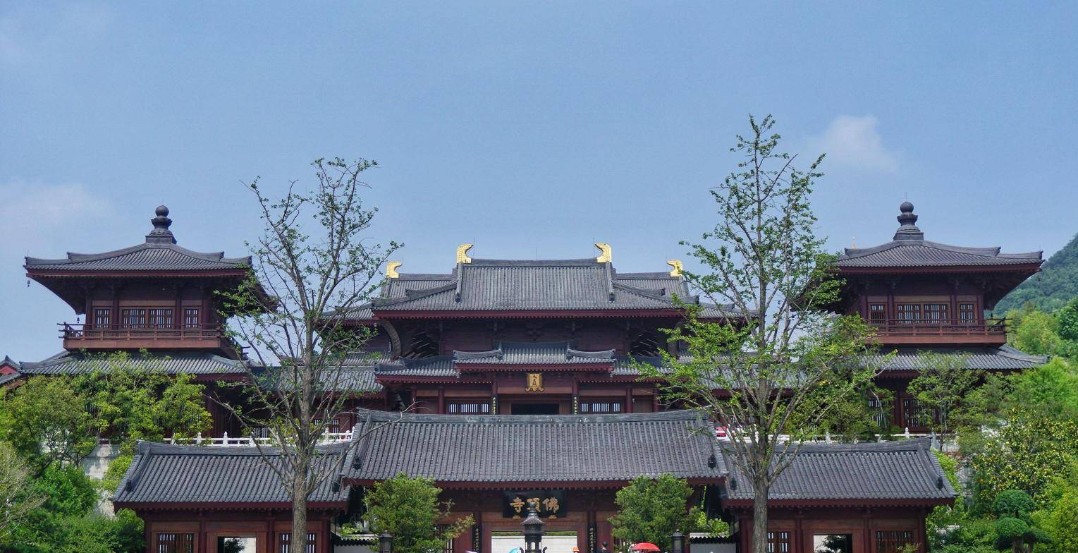 南京這個寺廟,耗資40億元建成,裡供奉有佛祖頂骨舍利,遊客眾多_牛首山