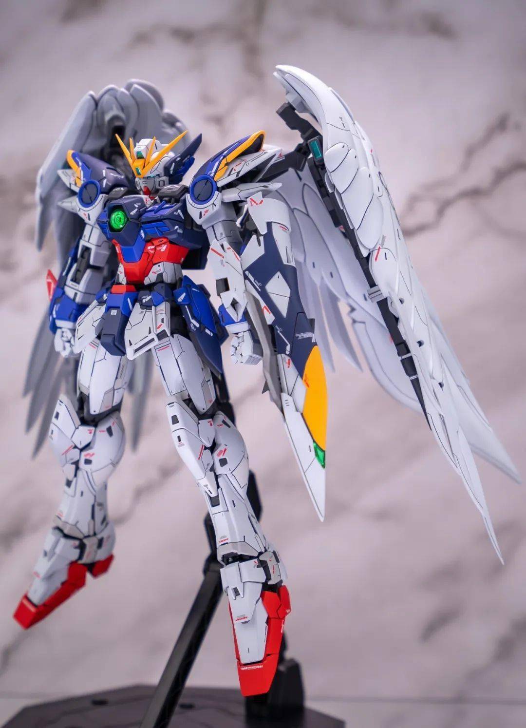 极致精美的ka版飞翼零式ew改造_公众_细节_模型