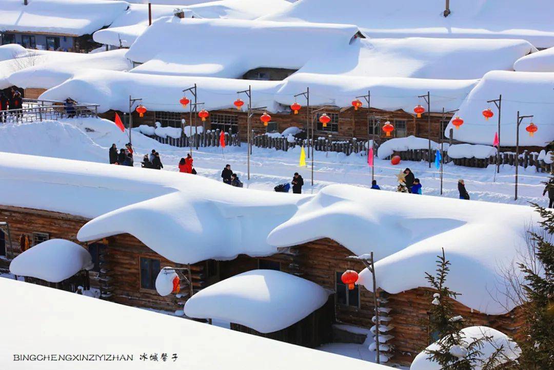 这里有世界上最神奇的雪形,12月12日雪乡开园