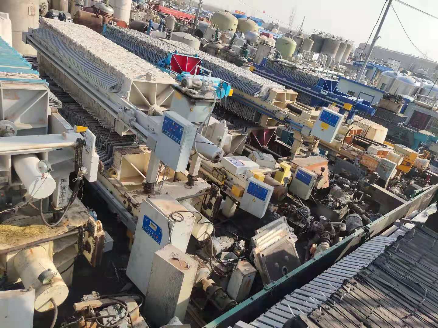 新鲜出炉（压滤机滤板回收）二手压滤机交易网，(图2)