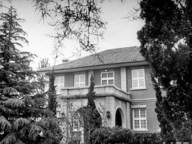 1946年的南京,蒋介石黄埔路官邸(憩庐)老照片_大院_历史_军区