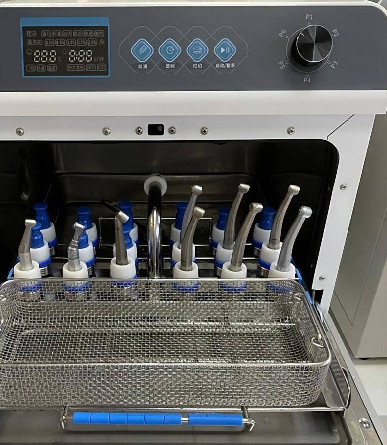 口腔器械清洗消毒灭菌流程_进行_手机_注油