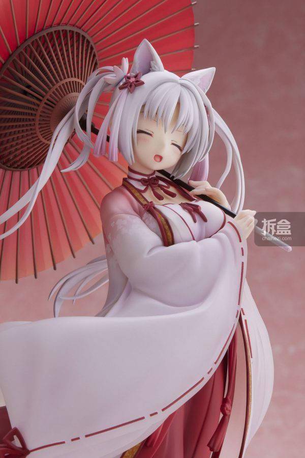 alice glint 千恋 万花 朝武芳乃1/7日系猫娘猫耳手办摆件_官方_比例