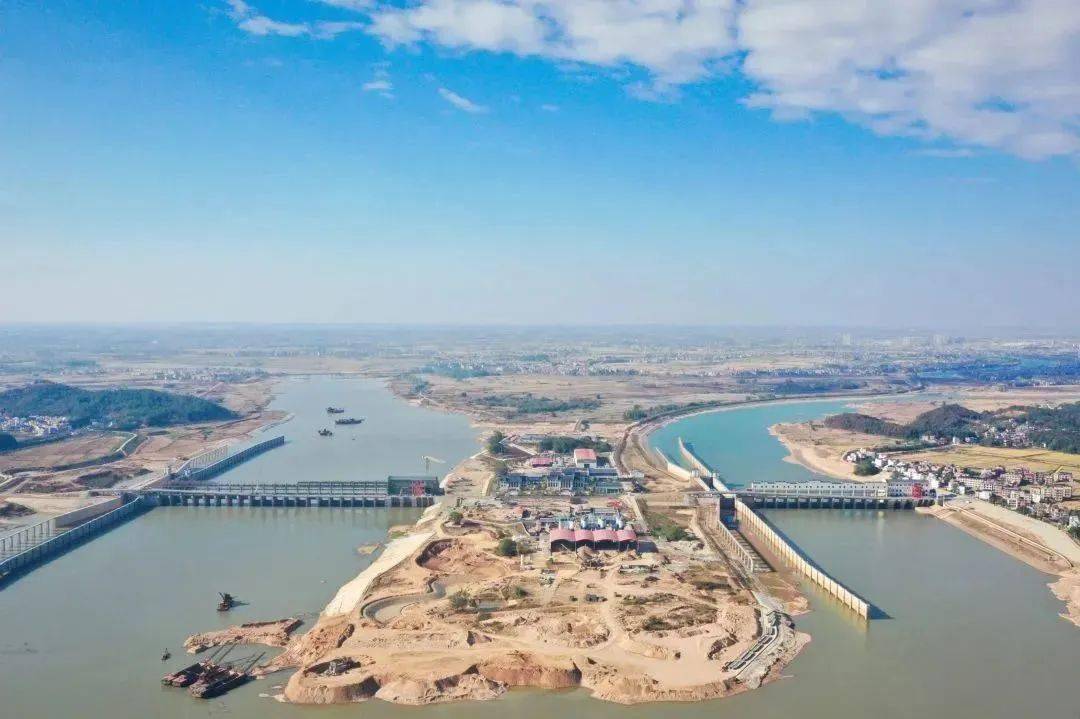信江航电枢纽全景项目建成后,将大幅加强鄱阳湖滨湖地