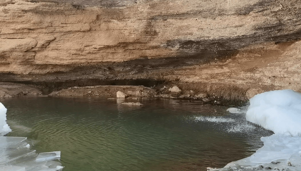 冬日泉沟,藏在金昌深处的美_美景_温度_海拔