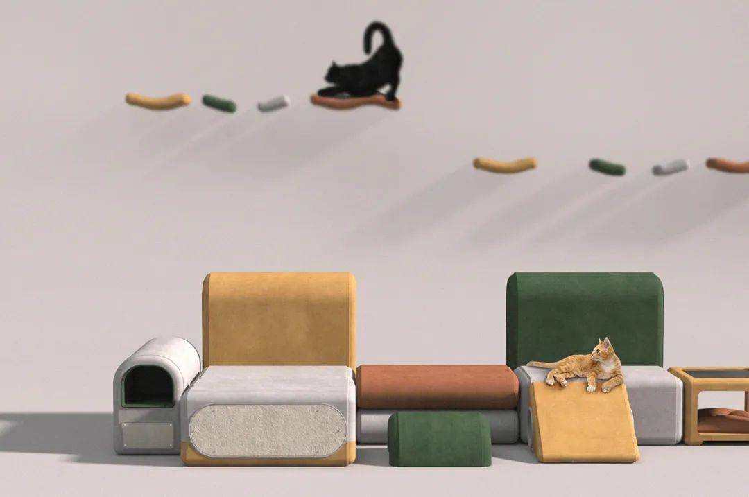 "人宠共生"的家具设计!_obi-wan_空间_宠物