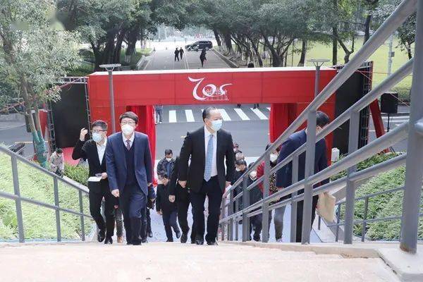 华南理工大学百步梯修缮工程竣工仪式举行_设计_华工人_单位