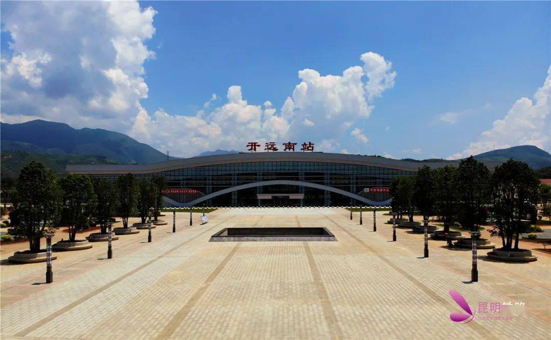 弥蒙高铁开远南站乘车导览_候车室_楼梯_卫生间