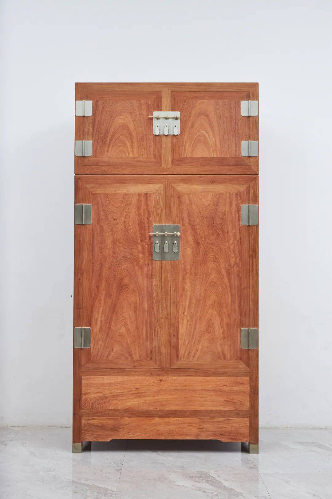 红桥红|磅礴重器顶箱柜 缅花明式素面顶箱柜分享