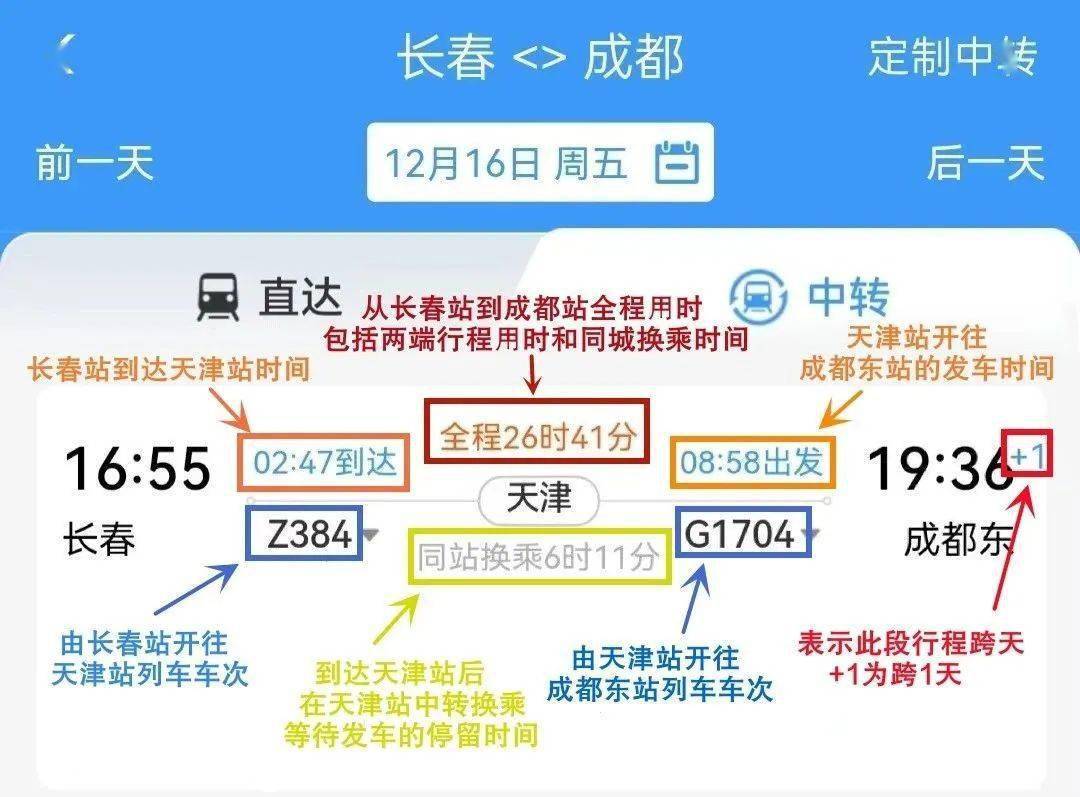 长春站中转示意图图片