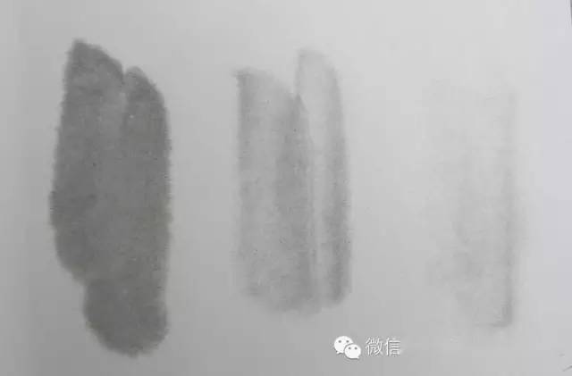 画成的点,画,块既有节奏对比又浑然一体↓浓墨法要笔笔清晰可辨