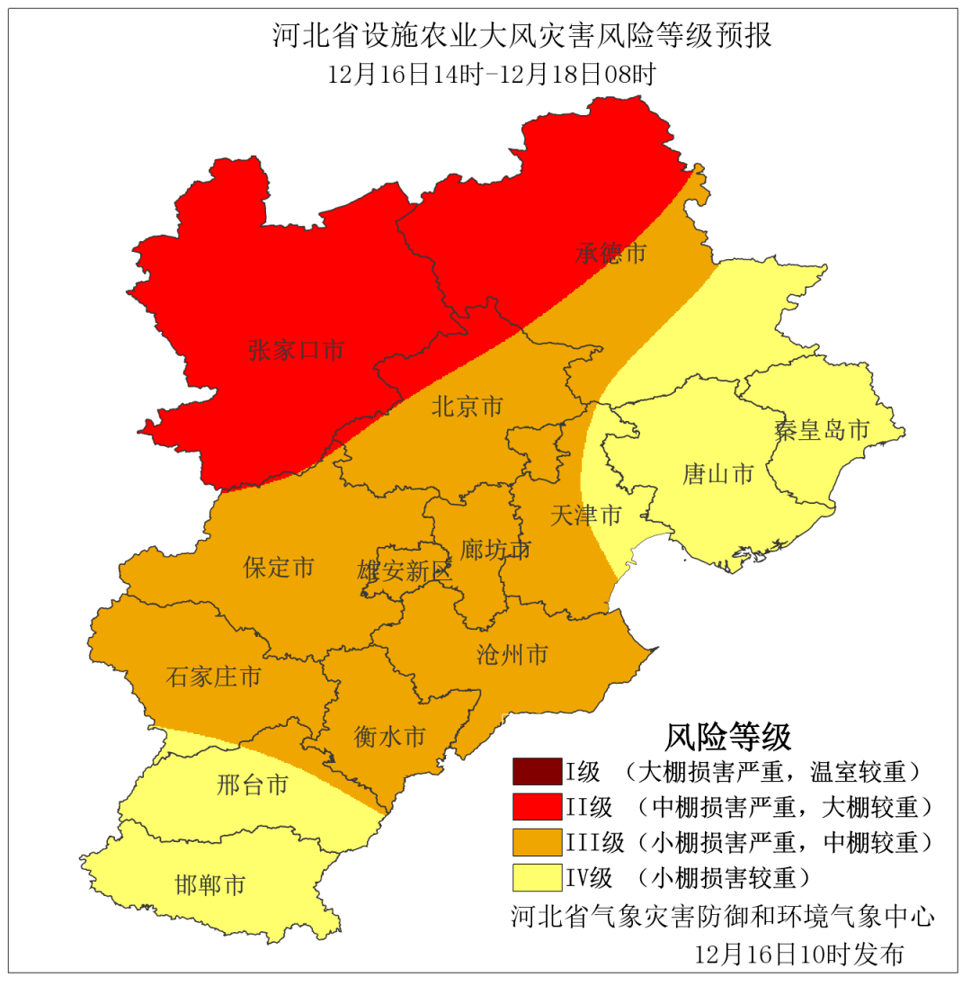 气象灾害风险等级预报_地区_设施_农业