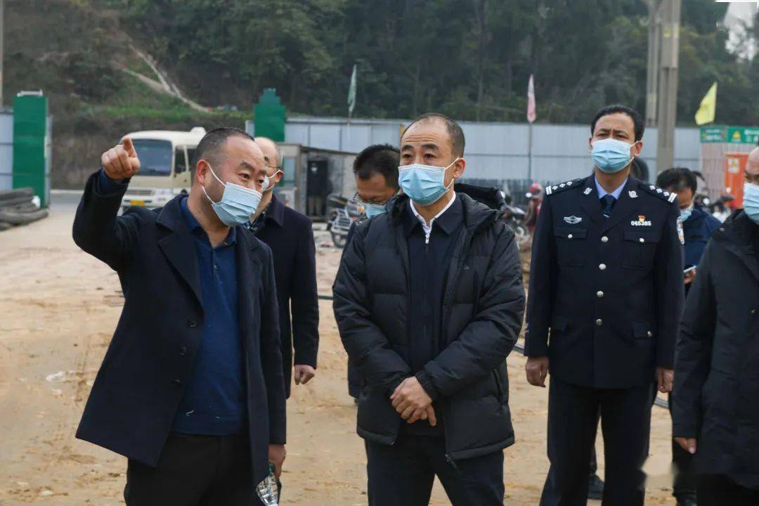 县委书记黄波带队督导调研城市重点项目建设推进情况_任务_管理_目标