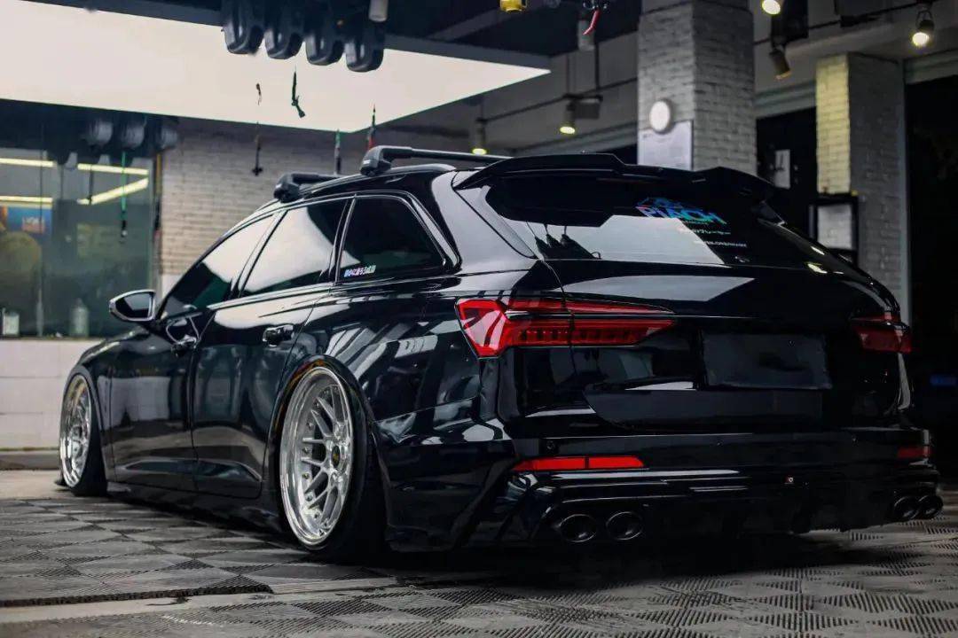 【奥迪改装】低趴姿态风 奥迪a6 avant改装欣赏_搜狐汽车_搜狐网